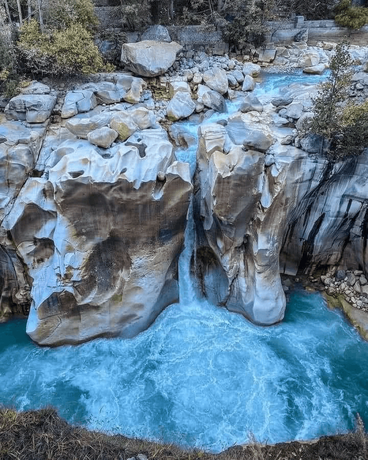 Surya Kund - Sacred hot water spring at Yamunotri